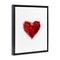 Stupell Industries Cluster of Hearts Shape Floating Frame, design by Christine Simpson Art